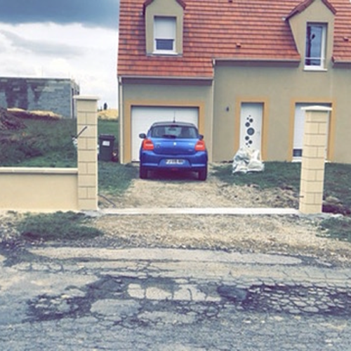 construction porte garage